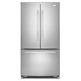 Whirlpool GX5FHTXVY Gold 24.8 Cu. Ft. Stainless Steel French Door Refrigerator - Energy Star