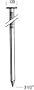 Bostitch S16D Smooth Shank 28� Wire Collated Stick Framing Nails 3-1/2"x0.120