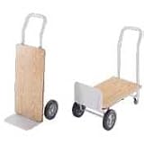 Convertible Truck, 2-4 Wheel, 300-350 Lb Cap, 16x30, Oak