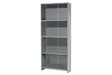 Closed Steel Shelving Starter 48 X 18 X 87