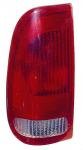 Left Driver Side Taillight Taillamp 97-03 Ford F150 F250 Pickup Truck 97 98 99 00 01 02 03 1997 1998 1999 2000 2001 2002 2003 Tail Light Lamp Lights Lamps Pickups Trucks