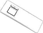 Lutron Spacer IR Wireless Remote Ctrl -SP-HT-WH Spacer by Lutron LUT_SP-HT-WH