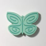 Butterfly Fridge Magnet  / Aqua