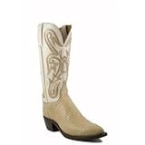 Lucchese Ladies 1883 Champ Lizard Western Boot Wheat Goat by Lucchese