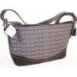 Coach Black Mini Signature Duffle Bag