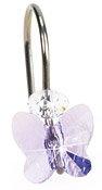 Blomdahl Butterfly Pendant Earrings - Violet
