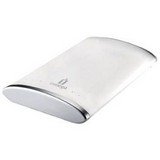 Iomega eGo Portable Hard Drive  FireWire 400 USB 2.0  160GB Alpine White   34155