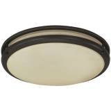 Buy American Fluorescent CSC22RBT Contemporary 1-22 Watt Round Flush Mount Light,... by American Fluorescent