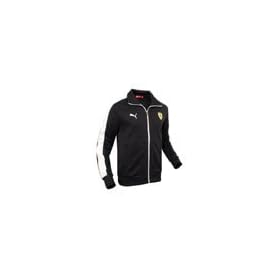 Puma Ferrari Kids Black Team Track Jacket