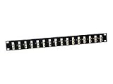 Tripp Lite N490-016-STST Fiber Patch Panel, 1U, ST/ST  - 16 Port