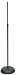 On Stage MC7201B Round Base Microphone Stand (Black)