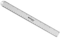 Westcott Clauss 12Inches Aluminum Ruler 14174 2Pk