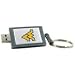 Centon DSK2GB-UWV University of West Virginia Keychain USB Flash Drive - 2GB