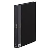キングジム クリアーファイルカラーベース　ヒクタス　スティック・タイプ A4 タテ型 黒 7132Wクロの画像