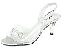 Annie Candida | Women's Dress Sandals Silver Smooth