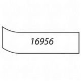 Labeling Tape, D1 Labelers, Permanent, Adhesive, 3/4 W, Black on White DYM16956