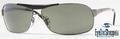 Ray-Ban Sunglasses RB 3323 004/58 Gunmetal w/ Gray Grn Polar Lens