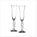 Gorham Amore Doves Flutes, Set of 4