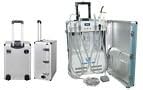 GU-P206 Portable Dental Unit with Air Compressor Ultrasonic Scaler LED Curing light (2H)
