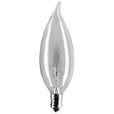 GE Candelabra Light Bulb, 40 Watt