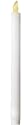 Flameless (Battery Operated) Taper Candle 3/4 Inches in Diameter by 11 Inches Tall