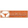 Texas Longhorns Bumper Sticker Decal