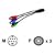 InFocus SP-VIDEO-ADPT Cable, Component Video Adapter