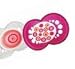 MAM Ulti Trends Silicone Pacifier Value Pack: Girl Colors