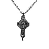 Celtic Cross Pendant Necklace - Diffuser Pendant Necklace, 1 pc,(Frontier)