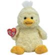 Ty Beanie Babies 2.0 Quackly yellow duck, sitting