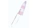 Ticera C-14P White and Pink Santoku Knife 5.5-in.