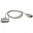 C2G / Cables to Go 02518 DB9 Female to DB25 Male Modem Cable, Beige ( 6 Feet/ 1.82 Meters)