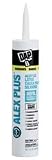 Dap 18101 White ALEX PLUS Acrylic Latex Caulk Plus Silicone 10.1 oz