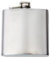 Stainless Steel 7oz Flask with faux leather 