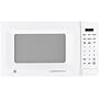 GE JE740 Countertop White Microwave Oven