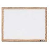 Boone(R) Oak Frame Dry-Erase Board, 24in. x 36in.