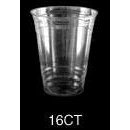 Dart Clear Plastic Cold Cups, 16 oz, 1,000 Count