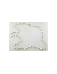 14k Yellow gold 5-5.5 MM Freshwater Cultured Pearl Strand, 17"