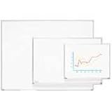 Marker Board, Aluminum Frame, 4'x3', White