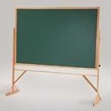 Quartet RSSW406 Quartet Reversible Chalkboard, 72 x 48, Hardwood Frame