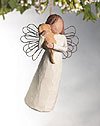 Angel of Friendship Ornament Everyday or Christmas ~ Angel Holding a Puppy Dog 26043