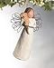 Angel of Friendship Ornament Everyday or Christmas ~ Angel Holding a Puppy Dog 26043