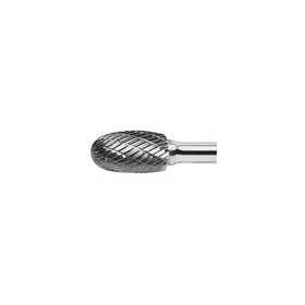 SAIT 45645 Tungsten Carbide Die Grinder Bur SE5 6" Shank Double Cut/Alternate Cut 1/2" x 7/8"