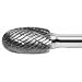 SAIT 45645 Tungsten Carbide Die Grinder Bur SE5 6" Shank Double Cut/Alternate Cut 1/2" x 7/8"