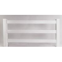 Vinyl Fencing - 3 Rail Ranch Rail - 1 1 2 X 5 1 2 X 8