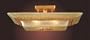 Elk Lighting Semi Flush 6198 4 4 Light Semi Gold Leaf