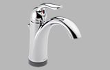 Delta 538T-DST Lahara Single Handle Lavatory Faucet with Touch2O.xt Technology, Chrome