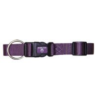 Adjustable Dog Collar, Purple,3/4x16-22in
