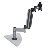V7 V7MBWS1G1TS Flat Panel Single Work Station Mount Through Type Style