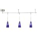 4-Foot Blue Pendant Rail Kit from Destination Lighting